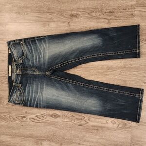 Women's BKE Dakota Denim Capris Size 28